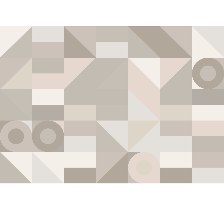 Mural de textura formas geométricas - TenVinilo