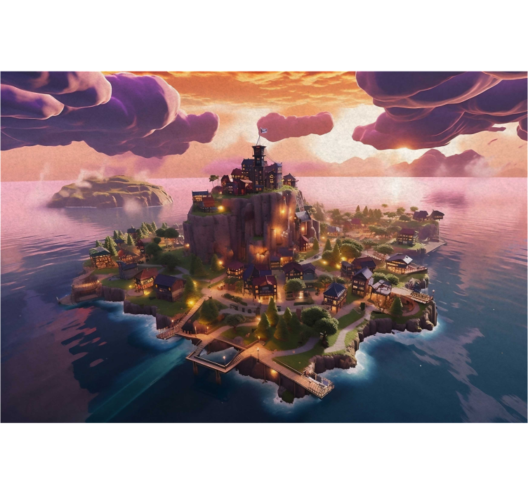 Fotomural juvenil mundo de Aventura de TextoBienvenido al mundo d - TenVinilo