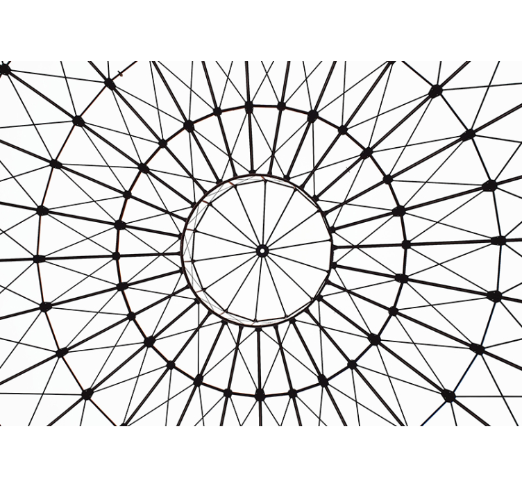 Mural de textura concepto de disposición geométrica - TenVinilo