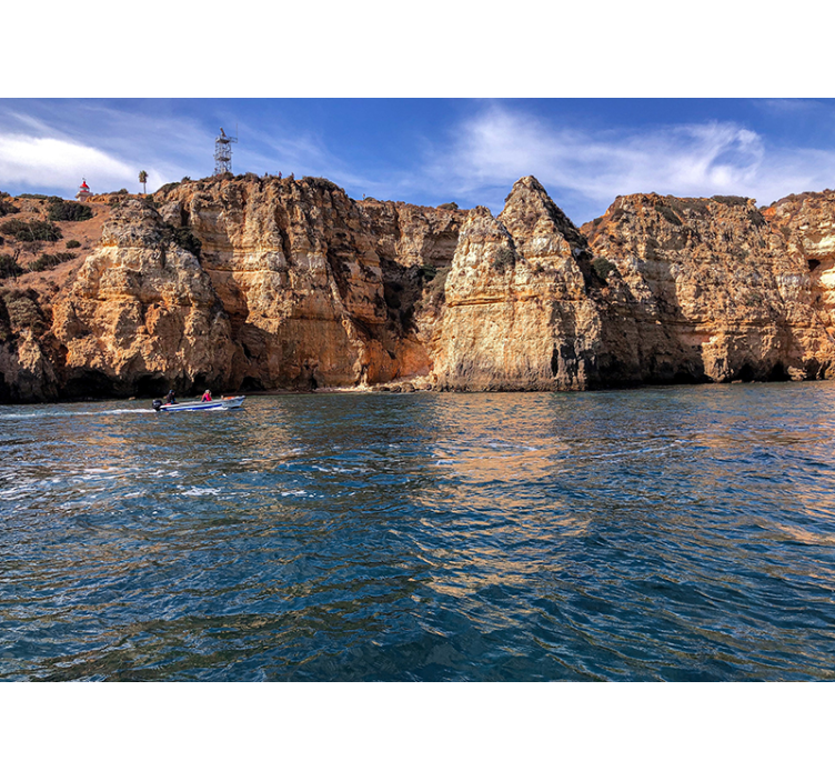 Fotomural mar Acantilados de lagos - TenVinilo