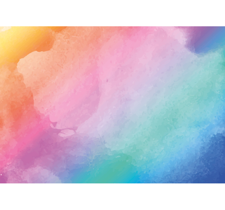 Mural abstracto marcas de brocha vivas - TenVinilo