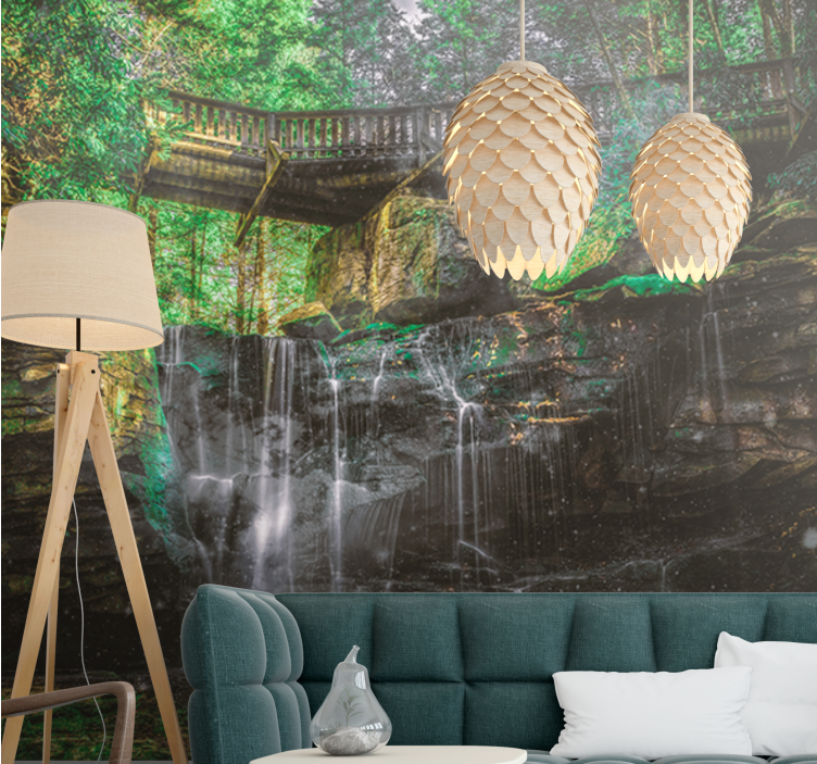 Fotomural fantasía Bosque de fantasía - TenVinilo