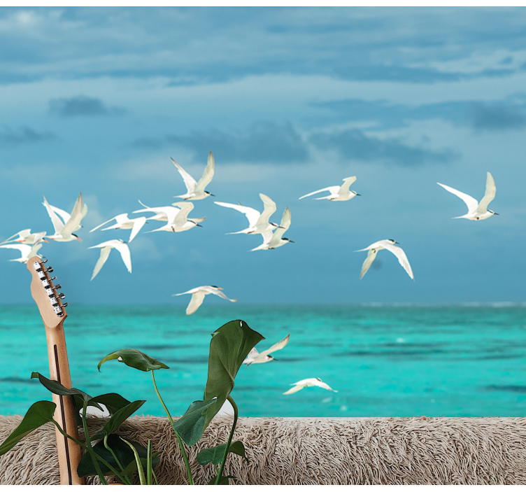 Fotomural animale Pájaros volando - TenVinilo