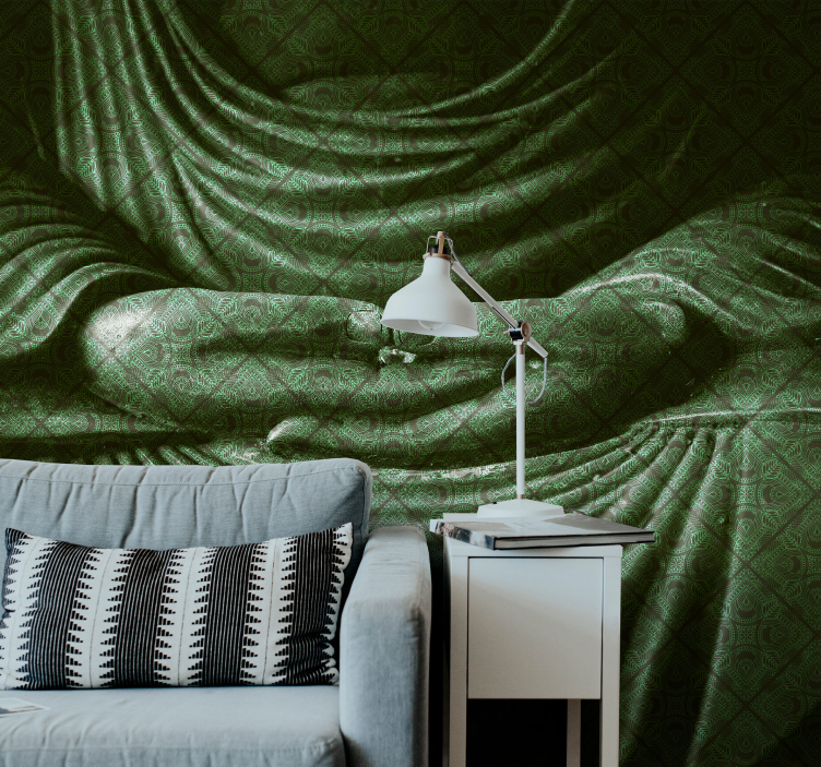 Mural de buda estatua de buda tranquilo - TenVinilo