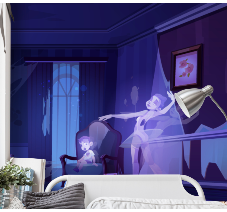 Mural de música danza de hadas del ballet - TenVinilo