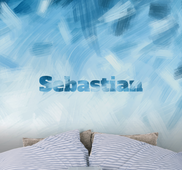 Mural personalizable creación de nombre personalizado - TenVinilo