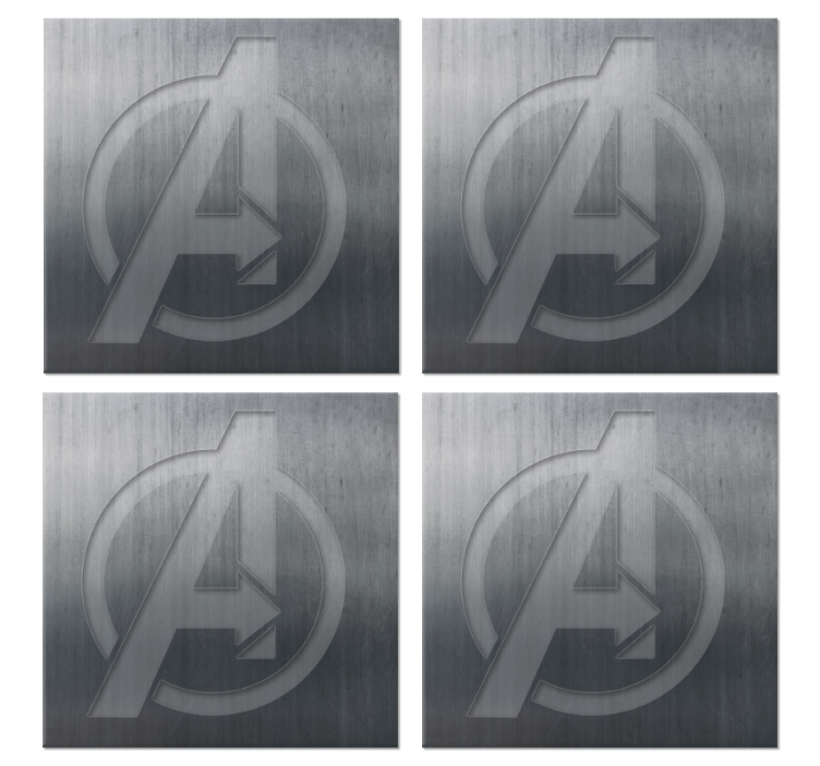 Posavasos frikis Superhéroes 'a - TenVinilo