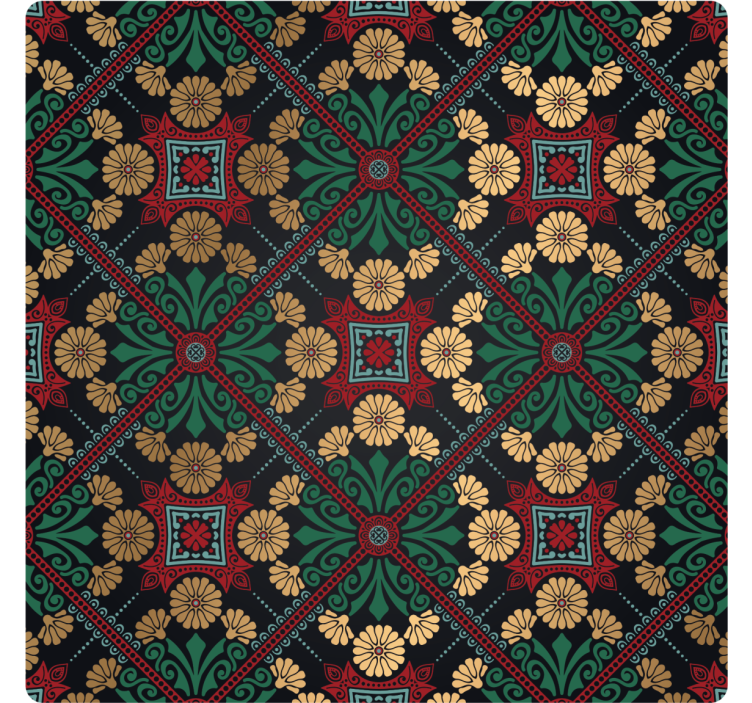 Posavasos azulejo Azulejo colorido marroquí - TenVinilo