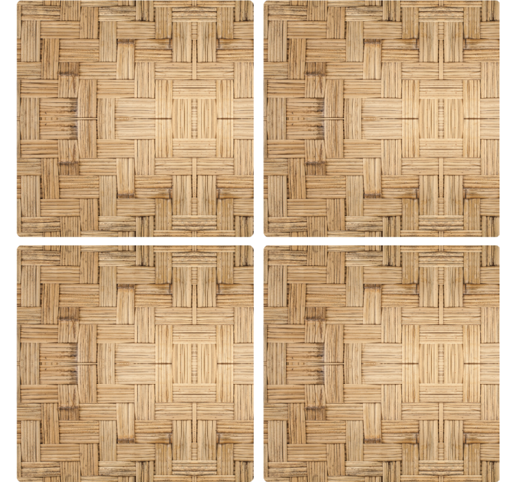 Portavasos superficie tejida - TenVinilo