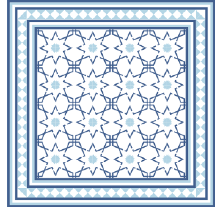 Portavasos motivo de formas geométricas - TenVinilo