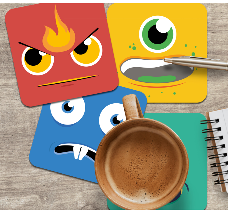 Posavasos frikis Niños monstruos - TenVinilo