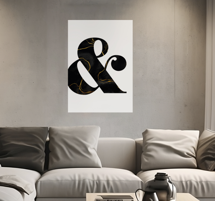 Poster hello &  - TenVinilo