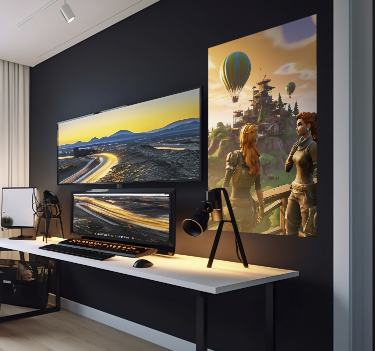 Poster habitación juvenil soldados ChicasLas soldados chicas son  - TenVinilo