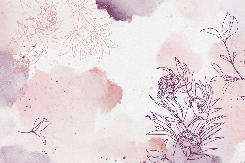 Poster flores y plantas flores sutiles - TenVinilo