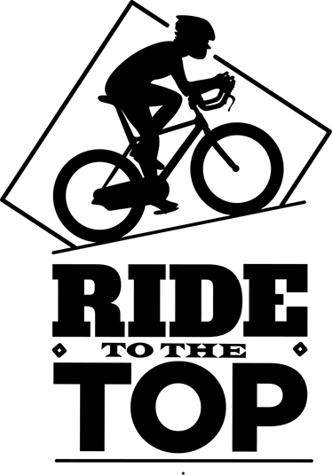 Poster ciclismo vinilos para ciclistas a la cima - TenVinilo