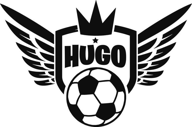 Poster fútbol vinilo infantil rey del fútbol - TenVinilo