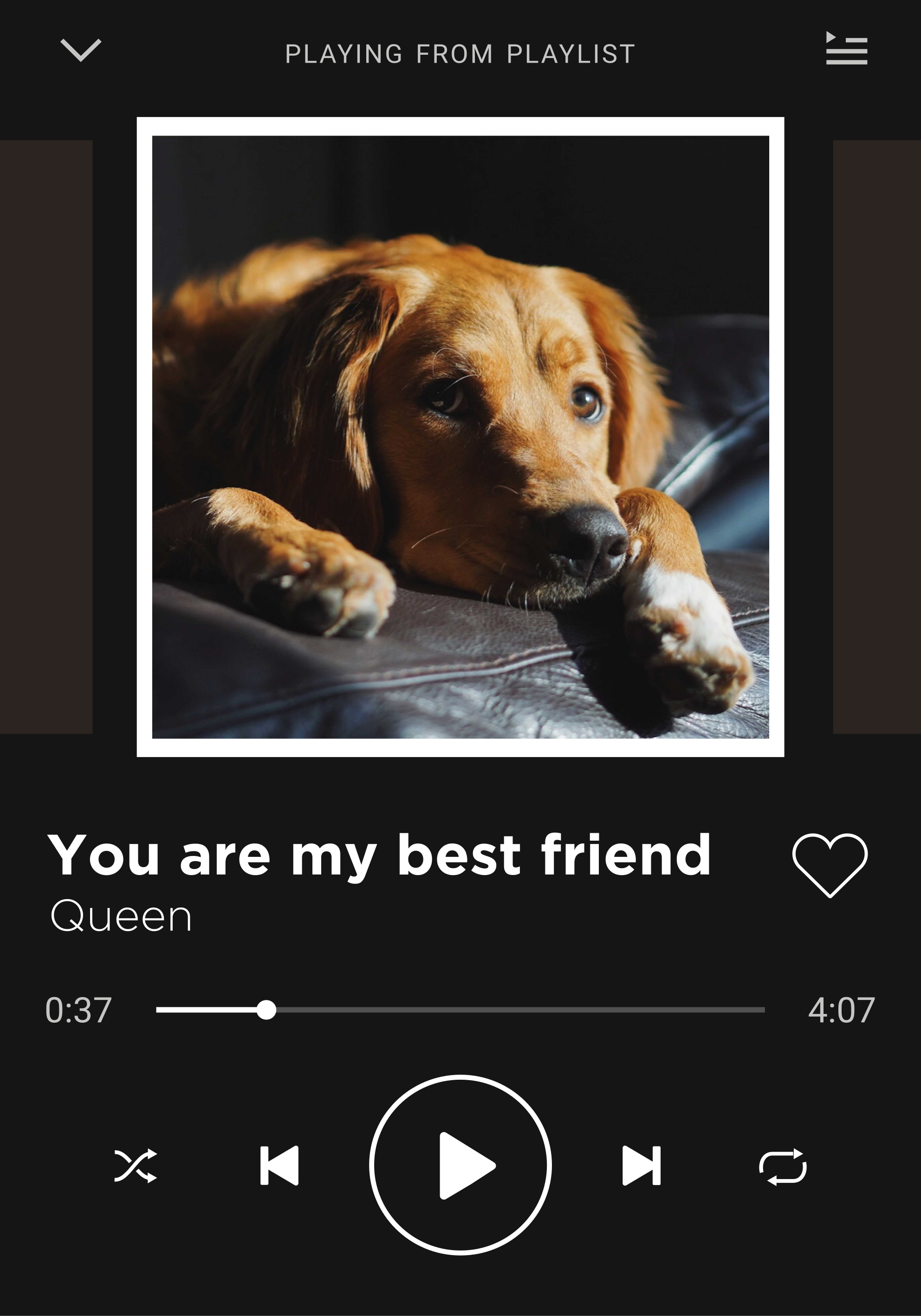 Cartel de música de reproductor de música personalizable - TenVinilo