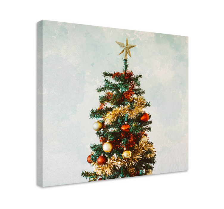 Cuadro de navidad árbol de navidad - TenVinilo