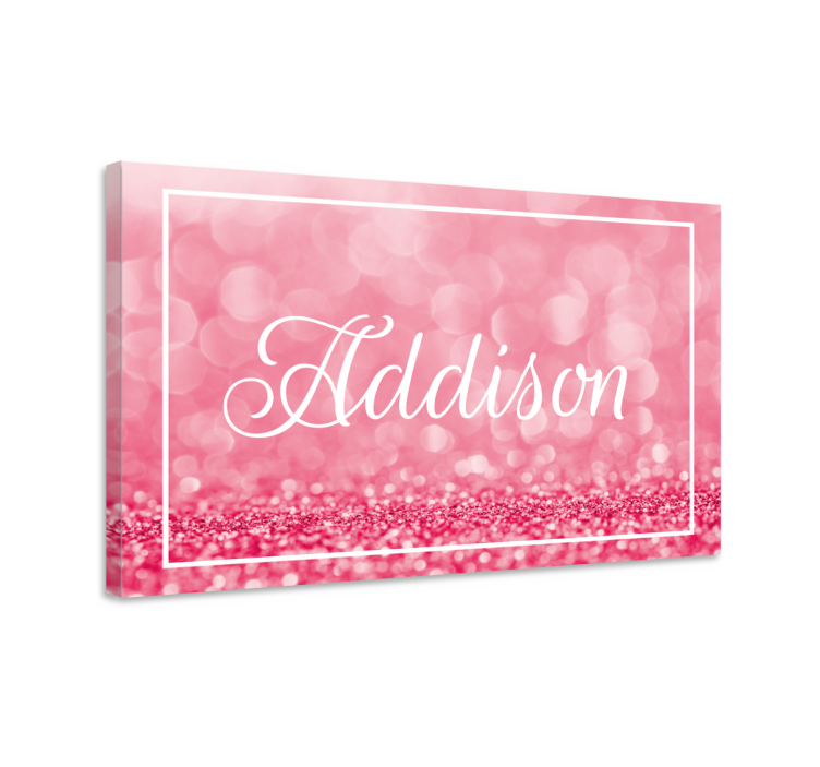 Cuadro personalizable Fluido degradado rosa brillante - TenVinilo