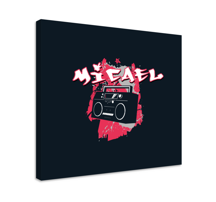 Cuadro moderno vibe de audio urbano - TenVinilo