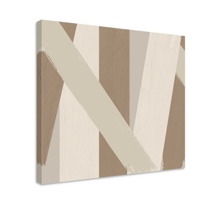 Cuadro en arte Color arena - TenVinilo