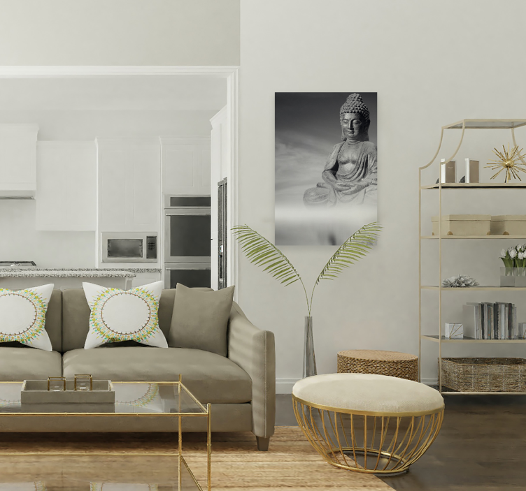 Impresión del cuadro de buda zen - TenVinilo