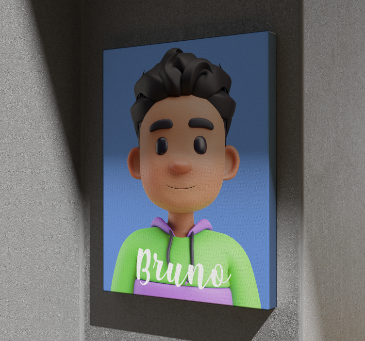 Cuadro personalizable tu avatar - TenVinilo