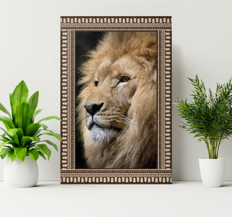 Cuadro personalizable Marco de foto bohemio personalizado - TenVinilo