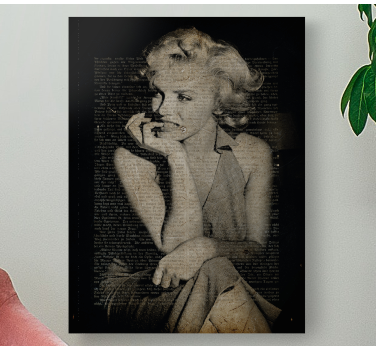 Cuadro vintage Vintage marlyn monroe - TenVinilo