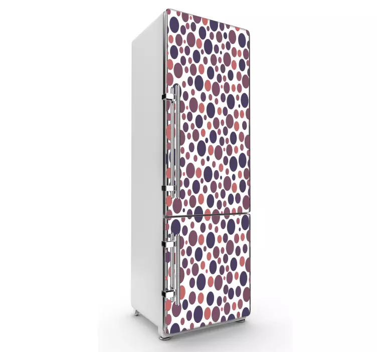 Vinilo decorativo redondas armario - TenVinilo