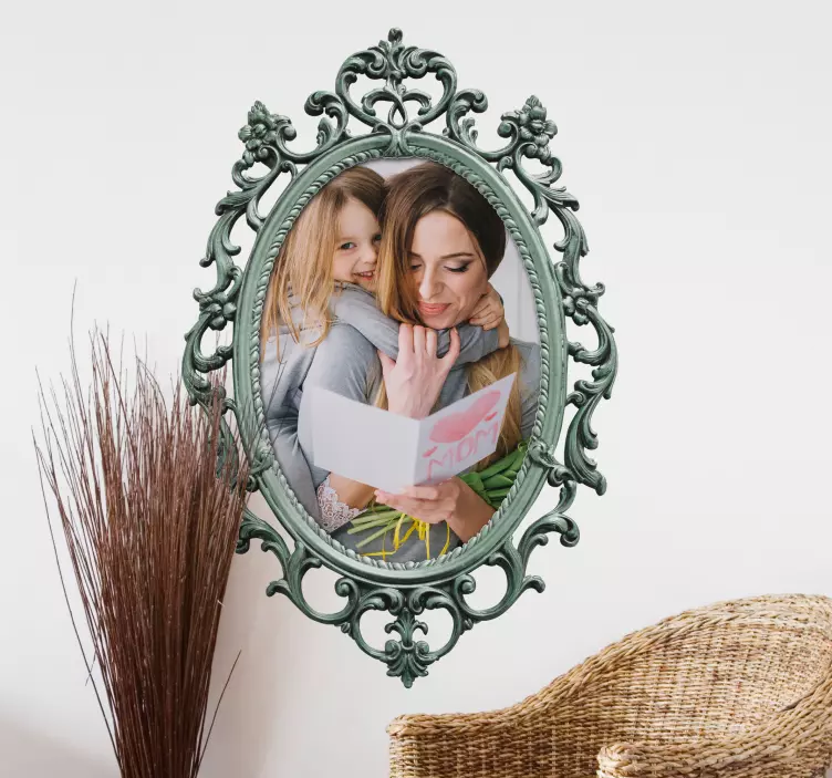 Vinilo espejo personalizable clásico - TenVinilo