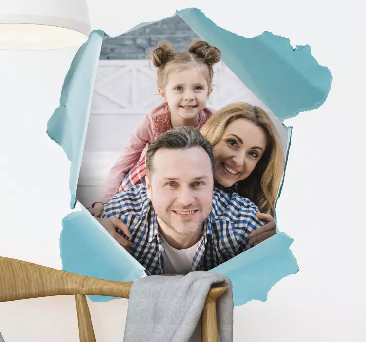 Vinilo pared trampantojo paisaje de flores - TenVinilo