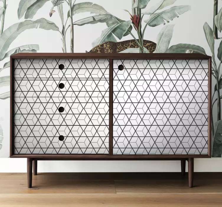 Vinilo para mueble motivos escandinavos - TenVinilo