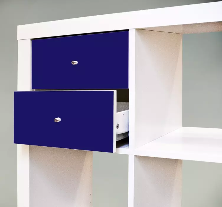 Vinilo decorativo cajones kallax - TenVinilo