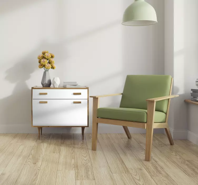 Vinilo para mueble color blanco - TenVinilo