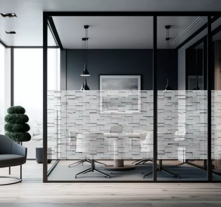 Vinilo para cristales textura translúcida - TenVinilo