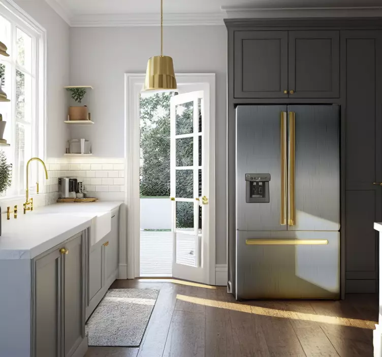 Vinilo para nevera vinilo para nevera de acero - TenVinilo