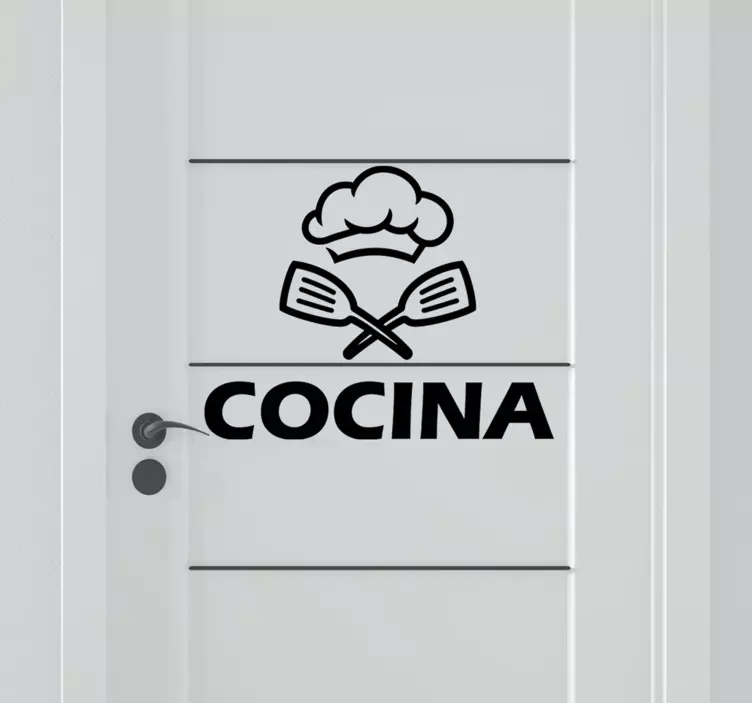 Vinilo para puerta de cocina - TenVinilo