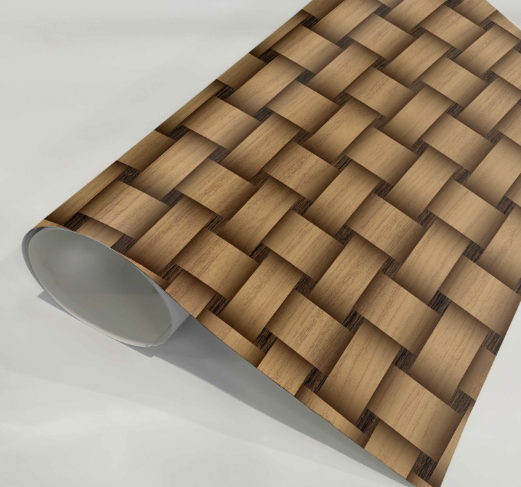 Vinilo para mueble la madera se entrelaza - TenVinilo