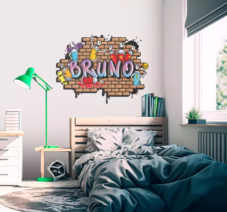 Vinilo urban "The world is our playground""El mundo es nuestro pa - TenVinilo