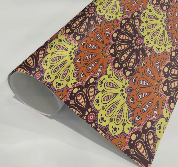 Vinilo cocina mandala abstractoUn mandala abstracto es una repres - TenVinilo