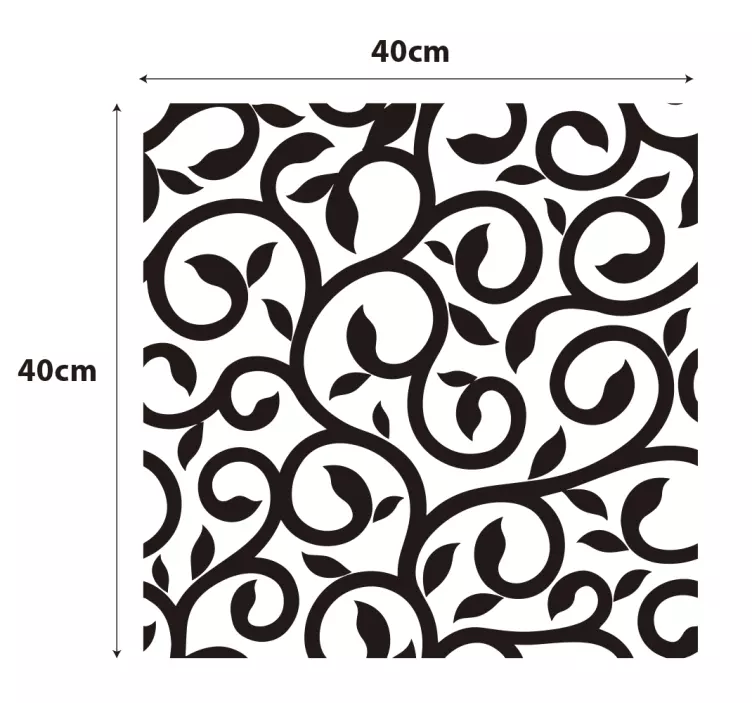 Vinilo cocina ventana enredadera - TenVinilo
