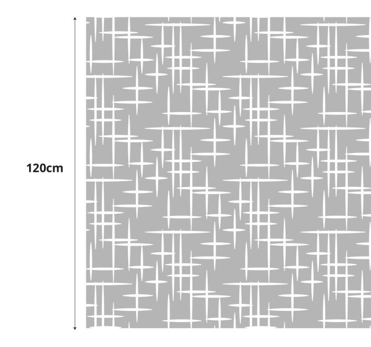 Vinilo mampara ducha lineas modernas - TenVinilo