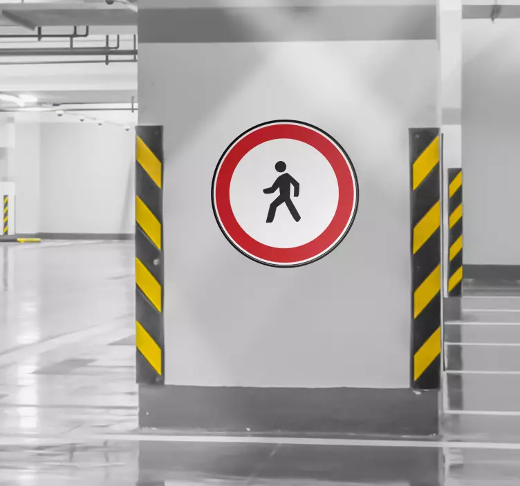 Adhesivo decorativo viandante - TenVinilo