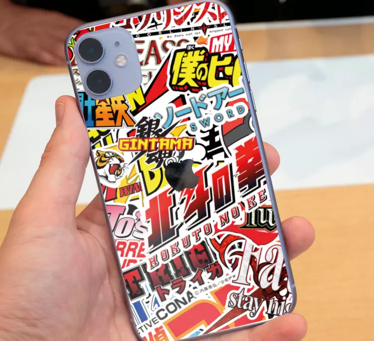 Sticker iPhone Pegatinas bomba - TenVinilo