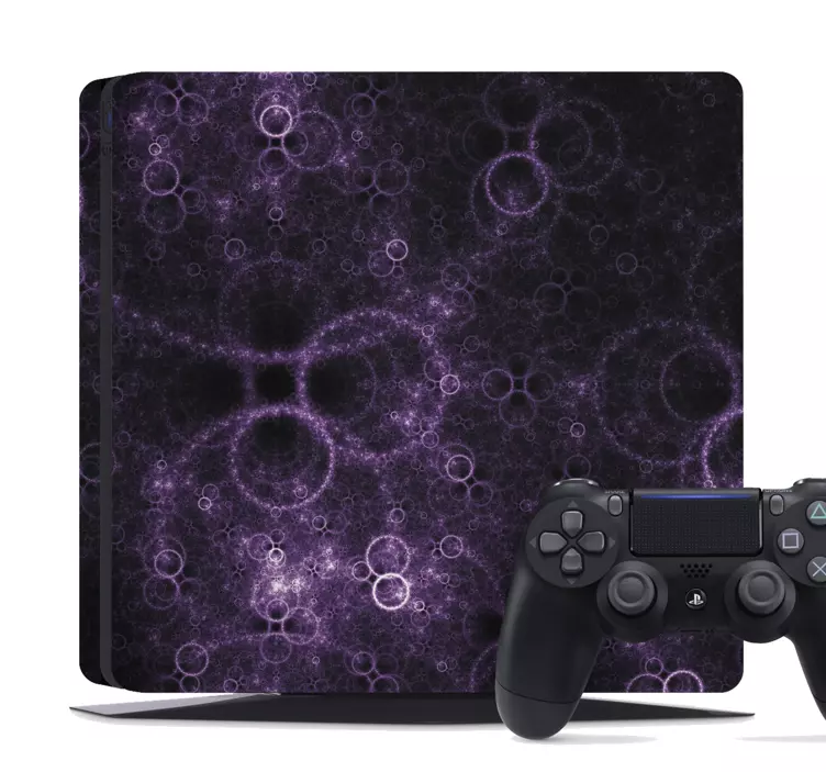Vinilo PlayStation Círculos abstractos - TenVinilo