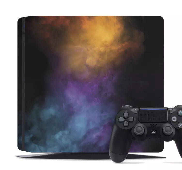 Vinilo PlayStation Humos de colores - TenVinilo