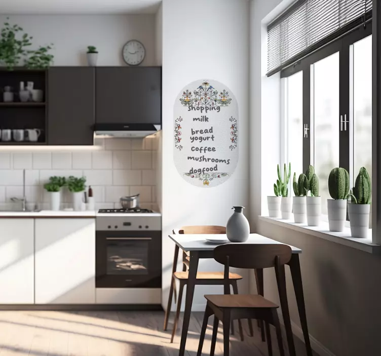 Vinilo vintage pizarra vintage blanca Pizarra vintage blanca - TenVinilo