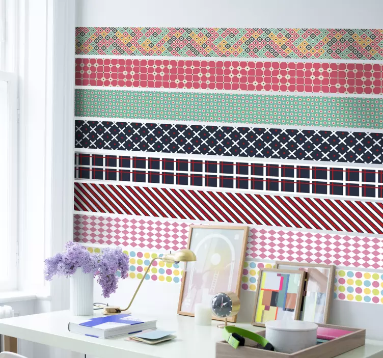 Pegatinas Washi Tape - TenVinilo