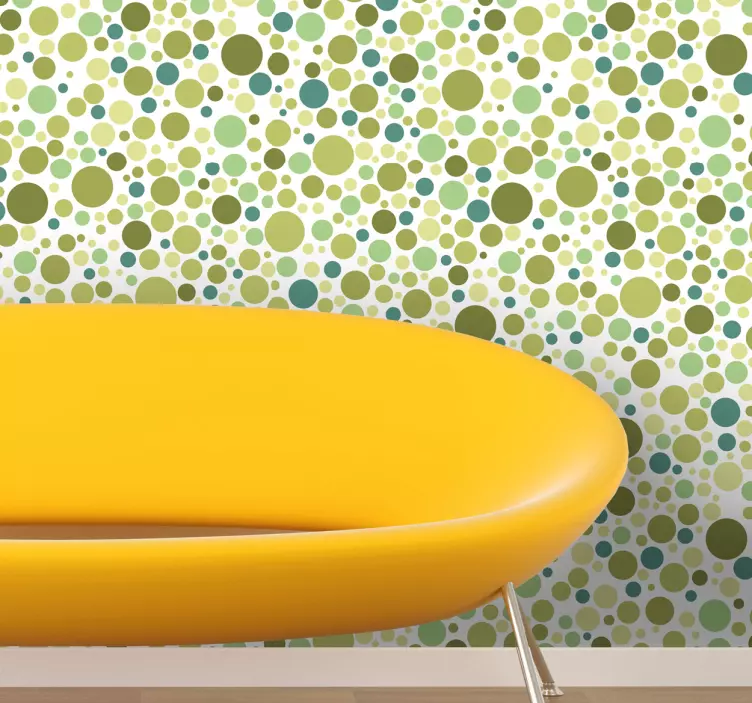 Pieza vinilo topos verdes - TenVinilo